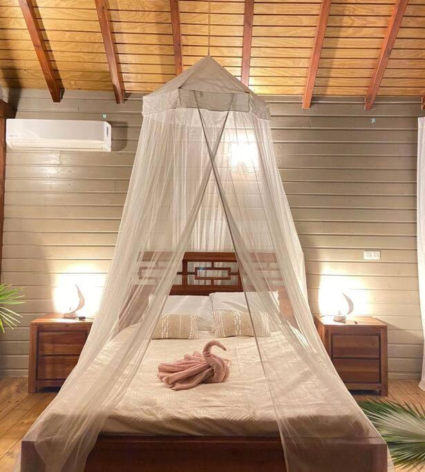 Eden Chalet, Spa Privatif Les Abymes Ngoại thất bức ảnh