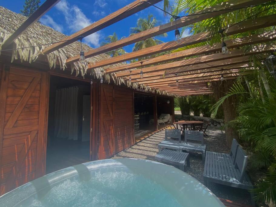 Eden Chalet, Spa Privatif Les Abymes Ngoại thất bức ảnh