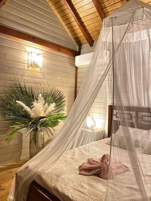 Eden Chalet, Spa Privatif Les Abymes Ngoại thất bức ảnh